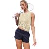 image:imageWomens Workout Tank Tops Lightweight Sleeveless Shirts for Women Loose Fit Tops for Athletic Running Tennis YogaKhaki Tie Dye