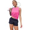 image:imageWomens Workout Tank Tops Lightweight Sleeveless Shirts for Women Loose Fit Tops for Athletic Running Tennis YogaPink