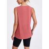 image:imageWomens Workout Tank Tops Lightweight Sleeveless Shirts for Women Loose Fit Tops for Athletic Running Tennis YogaRed