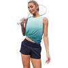 image:imageWomens Workout Tank Tops Lightweight Sleeveless Shirts for Women Loose Fit Tops for Athletic Running Tennis YogaWhite Blue