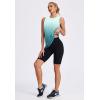 image:imageWomens Workout Tank Tops Lightweight Sleeveless Shirts for Women Loose Fit Tops for Athletic Running Tennis YogaWhite Blue