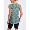 image:imageWomens Workout Tank Tops Lightweight Sleeveless Shirts for Women Loose Fit Tops for Athletic Running Tennis YogaZfloral Blue