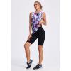 image:imageWomens Workout Tank Tops Lightweight Sleeveless Shirts for Women Loose Fit Tops for Athletic Running Tennis YogaZtie Dye Floral