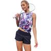 image:imageWomens Workout Tank Tops Lightweight Sleeveless Shirts for Women Loose Fit Tops for Athletic Running Tennis YogaZtie Dye Floral