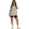 image:imageOversized T Shirts for Women Summer Crewneck Short Sleeve Basic Tops Loose FitBlack Polka Dots