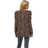 image:imageXIEERDUO Long Sleeve Shirts for Women Puff Sleeve Tops Pullover Sweaters Fall Fashion Womens Clothing Loose FitLeopard