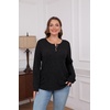 image:imageXIEERDUO Sweater for Women Winter Clothing Long Sleeve Shirts Fall FashionBlack