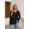 image:imageXIEERDUO Sweater for Women Winter Clothing Long Sleeve Shirts Fall FashionBlack