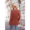 image:imageXIEERDUO Sweater for Women Winter Clothing Long Sleeve Shirts Fall FashionCaramel