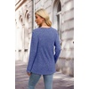 image:imageXIEERDUO Sweater for Women Winter Clothing Long Sleeve Shirts Fall FashionDark Blue