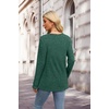 image:imageXIEERDUO Sweater for Women Winter Clothing Long Sleeve Shirts Fall FashionDark Green