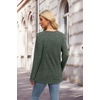 image:imageXIEERDUO Sweater for Women Winter Clothing Long Sleeve Shirts Fall FashionGreen