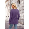 image:imageXIEERDUO Sweater for Women Winter Clothing Long Sleeve Shirts Fall FashionPurple