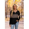 image:imageXIEERDUO Sweater for Women Winter Clothing Long Sleeve Shirts Fall FashionZblack