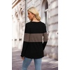 image:imageXIEERDUO Sweater for Women Winter Clothing Long Sleeve Shirts Fall FashionZblack