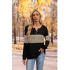image:imageXIEERDUO Sweater for Women Winter Clothing Long Sleeve Shirts Fall FashionZblack2