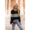 image:imageXIEERDUO Sweater for Women Winter Clothing Long Sleeve Shirts Fall FashionZblack2