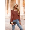 image:imageXIEERDUO Sweater for Women Winter Clothing Long Sleeve Shirts Fall FashionZcaramel