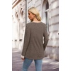 image:imageXIEERDUO Sweater for Women Winter Clothing Long Sleeve Shirts Fall FashionZcoffee