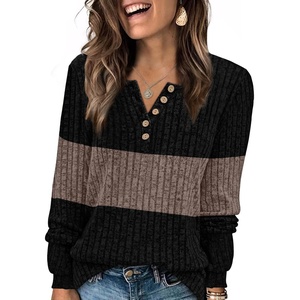 image:imageXIEERDUO Sweater for Women Winter Clothing Long Sleeve Shirts Fall FashionZblack