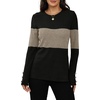 image:imageXIEERDUO Womens Sweaters Button Long Sleeve Shirts Fall Winter OutfitsBlack Brown