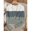 image:imageXIEERDUO Womens Sweaters Button Long Sleeve Shirts Fall Winter OutfitsWhite Green