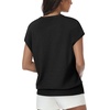 image:imageWomens Tops Summer Sweaters Short Sleeve Shirts Dressy Casual Basic Casual Cap Sleeve Tops Beach Vacation ClothesBlack