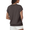 image:imageWomens Tops Summer Sweaters Short Sleeve Shirts Dressy Casual Basic Casual Cap Sleeve Tops Beach Vacation ClothesCoffee