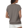 image:imageWomens Tops Summer Sweaters Short Sleeve Shirts Dressy Casual Basic Casual Cap Sleeve Tops Beach Vacation ClothesKhaki