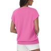 image:imageWomens Tops Summer Sweaters Short Sleeve Shirts Dressy Casual Basic Casual Cap Sleeve Tops Beach Vacation ClothesPink