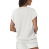 image:imageWomens Tops Summer Sweaters Short Sleeve Shirts Dressy Casual Basic Casual Cap Sleeve Tops Beach Vacation ClothesWhite