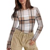image:imageXIEERDUO Winter Clothing for Women Sheer Long Sleeve Shirts for Women Christmas Date Night Outfit Plaid L