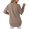 image:imageXIEERDUO Womens Sweatshirts Crewneck Loose Fitting Tops For Women Long Sleeve Shirts Pullover02acoffee