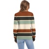 image:imageWomens Sweaters Fall Fashion 2026 Long Sleeve Button Cuff Soft Knit Pullover Trendy Tops Dressy Casual Blouses0stripe