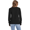 image:imageWomens Sweaters Fall Fashion 2026 Long Sleeve Button Cuff Soft Knit Pullover Trendy Tops Dressy Casual BlousesBlack