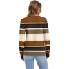 image:imageWomens Sweaters Fall Fashion 2026 Long Sleeve Button Cuff Soft Knit Pullover Trendy Tops Dressy Casual BlousesColored Stripes 2